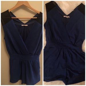 Women’s blue romper